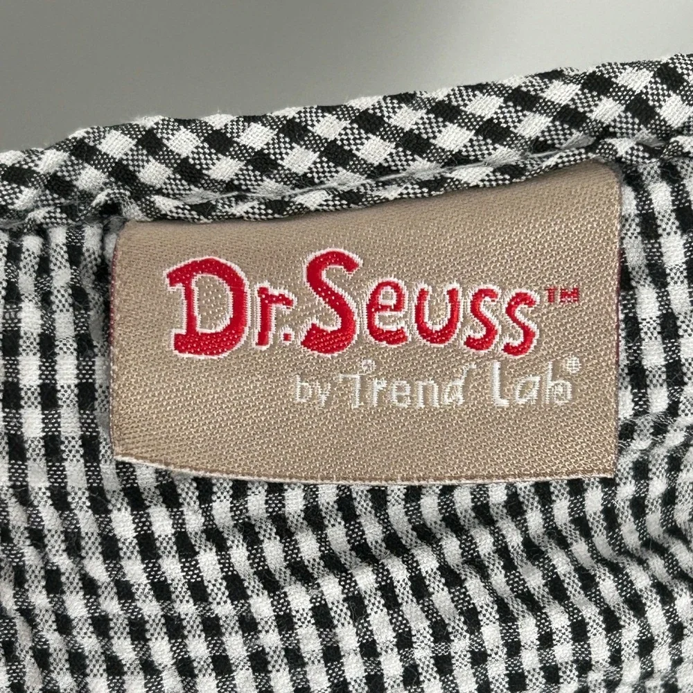 Dr Seuss Trend Lab Cat in the Hat Quilted Reversible Baby Crib Blanket Toddler